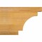 Ekena Millwork Mediterranean Rough Sawn Rafter Tail, Western Red Cedar, 4"W x 12"H x 18"L RFT04X12X18MED00RWR - alternate 3